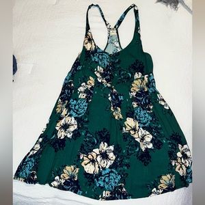 O’Neill Green floral sun dress